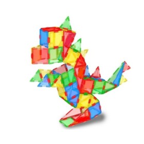 Joc STEM creativ de constructie cu placi conectabile si peste 240 de piese